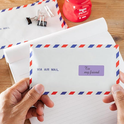 1" x 2 - 5/8" Colored Address Labels, 600 Bright Purple Label Stickers - Laser/Ink Jet Printer Mailing Labels, 8.5"x11" 20 per Sheet | Laser Inkjet Printer Labels - TrueDesk