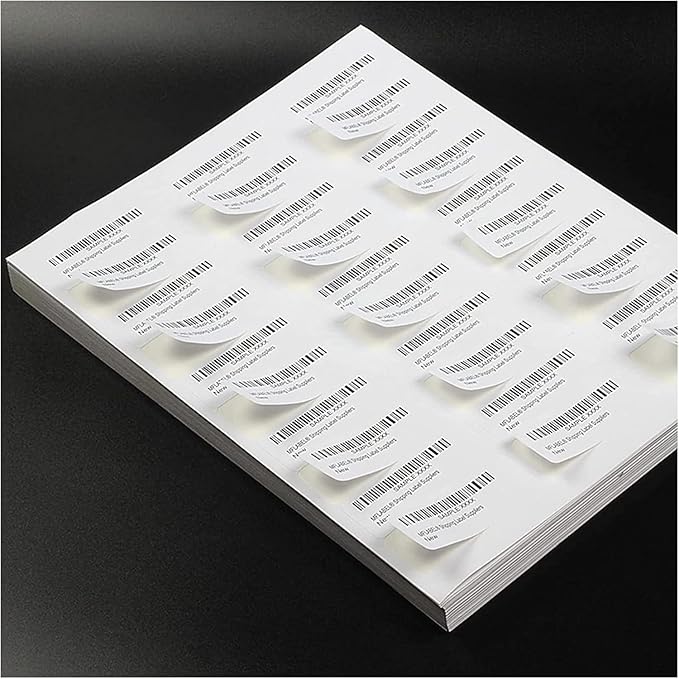 1" x2 - 5/8 Address Labels, 900 Label Stickers Printable White Address Labels Personalized, for Laser/Inkjet Printing - 30 Per Page (30 Sheets) | Laser Inkjet Printer Labels - TrueDesk