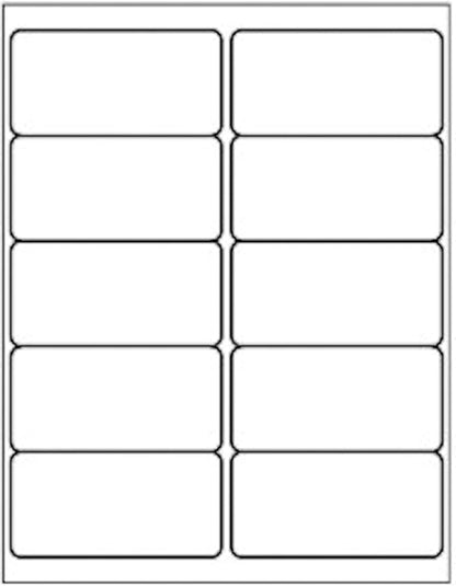 10 Up - Address Labels - 2" x 4" - 10000 Labels | Address Labels - TrueDesk