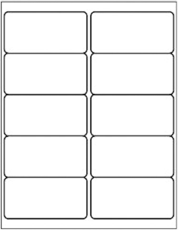 10 Up - Shipping Address Labels - 2" x 4" - 50000 Labels | Address Labels - TrueDesk