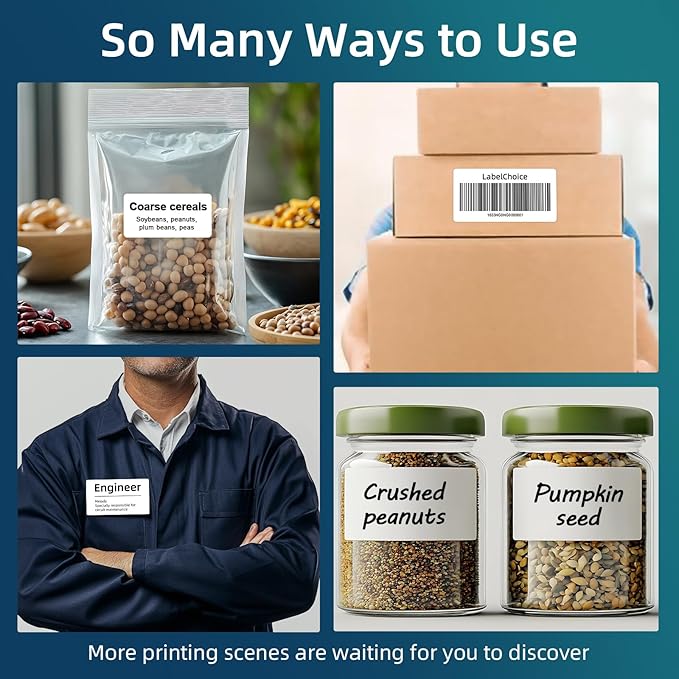 100 Sheets 1000 Pcs 2”x4” 10 Up Shipping Address Labels Compatible with Laser and Inkjet Printers, 2x4 10 Per Page Strong Adhesive Internet Mailing Shipping Labels | Laser Inkjet Printer Labels - TrueDesk