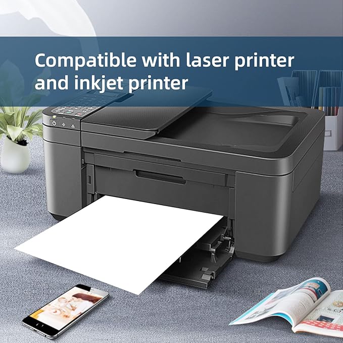 100 Sheets 3000 Pcs 30 - up 1" x 2 - 5/8" Shipping Address FBA Labels for Laser & Inkjet Printers, 30 Up Labels 1 x 2 - 5/8 on US Letter,30 per Sheet Return Address Stickers, 30 per Page | Laser Inkjet Printer Labels - TrueDesk