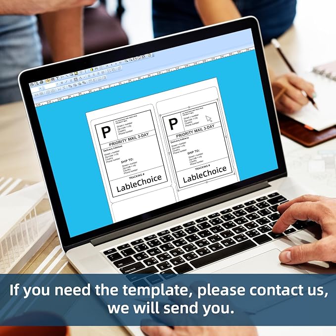 100 Sheets 400 Pcs 4"x5" 4 Up Shipping Address Labels for Laser & Inkjet Printers, Permanent Adhesive 4 per Page Shipping Labels, 4 to a Page Labels, 4 Stickers per Sheet | Laser Inkjet Printer Labels - TrueDesk
