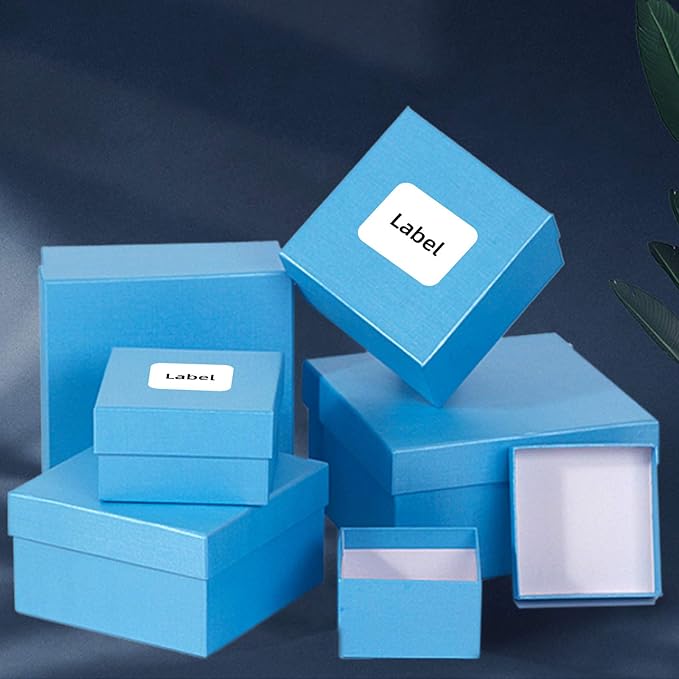 100 Sheets 600 Pcs 3 - 1/3 x 4 6 Up Shipping Address Labels for Laser & Inkjet Printers, 3 - 1/3" x 4" 6 per Sheet Shipping Mailing Stickers, 6 Labels per Page | Laser Inkjet Printer Labels - TrueDesk