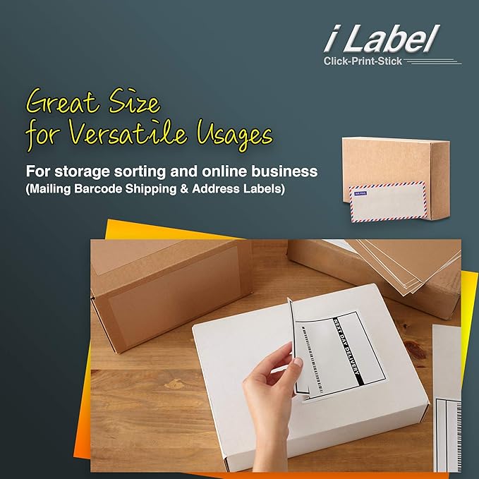 14UP 4" x 1 - 1/3" Address Labels for Laser & Inkjet Printers[100 Sheets,1400 Labels] | Laser Inkjet Printer Labels - TrueDesk