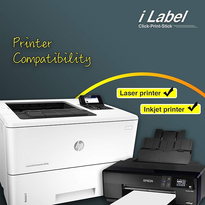 14UP 4" x 1 - 1/3" Address Labels for Laser & Inkjet Printers[100 Sheets,1400 Labels] | Laser Inkjet Printer Labels - TrueDesk