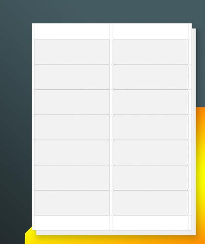 14UP 4" x 1 - 1/3" Address Labels for Laser & Inkjet Printers[100 Sheets,1400 Labels] | Laser Inkjet Printer Labels - TrueDesk