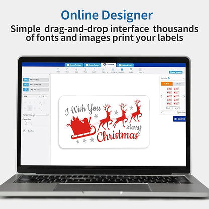 2” x 4” (1000 Labels) Shipping Mailing Labels, BESTIKER Printable White Sticker Label for Laser Inkjet Printer, Permanent Adhesive Mailing Address Labels for Packages Envelopes (100 Sheets) | Laser Inkjet Printer Labels - TrueDesk
