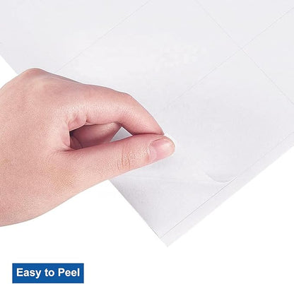 2" x 4" Shipping Address Labels for Laser Inkjet Printer, Mailing Label White for Package or Envelope, Printable Label Sheet 5163 8163 (500 Sheets 5000 Labels) | Laser Inkjet Printer Labels - TrueDesk