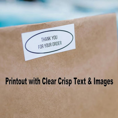 [2000 Sheets] 1” X 2 - 5/8” Printable Address Labels 60000 Mailing Label for Envelopes 30 - up Labels White, 5160 8160 Label Sheet for Laser Inkjet Printer | Laser Inkjet Printer Labels - TrueDesk