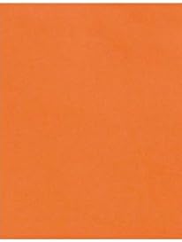 LUXPaper 11" x 17" Paper | Tabloid Size | Mandarin Orange | 80lb. Text | 50 Qty