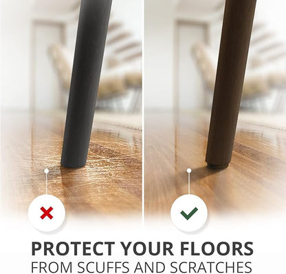 235 pcs Felt Furniture Pads Brown & Black X - Protector! Huge Quantity of Furniture Pads for Hardwood Floors – Your Ideal Wood Floor Protectors for Furniture. Protect Any Type of Hard Floor! | Furniture Pads - TrueDesk