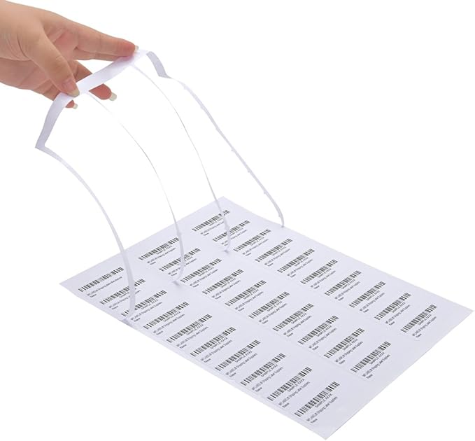 30 UP Address Labels for Inkjet Printers 1" x 2 - 5/8", Pack of 4500 Labels | Address Labels - TrueDesk