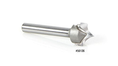 Amana Tool - 56141 Solid Carbide Pt. Cutting Roundover 1/32 Radius x 5/64 Dia x 3/16 x 1