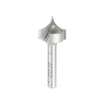 Amana Tool - 56127 Carbide Tipped Pt. Cutting Roundover 3/8 Radius x 3/4 Dia x 5/8 x 1/4