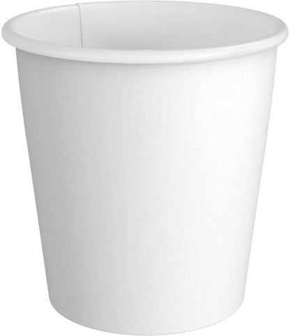 Siptown 8 oz 200 Pack Disposable Paper Cups for Hot Drinks, Coffee, & Tea | Made in USA (8 oz - 200 count)