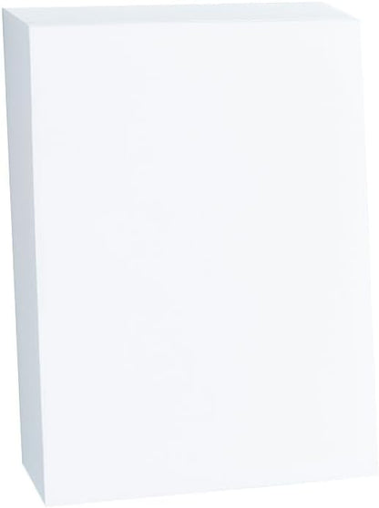70lb Luxury Resume Paper, Bright White 8.5" x 11" Business Paper | 100 Sheets, Perfect for for Resumes, Letterhead, Invitations, and Professional Documents