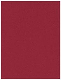 LUXPaper 11" x 17" Paper | Tabloid Size | Garnet Red | 80lb. Text | 50 Qty