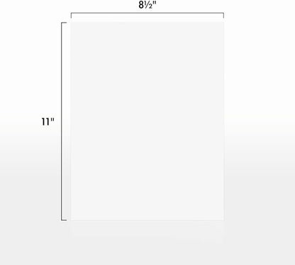 LUXPaper 8.5" x 11" Classic Crest Paper | Letter Size | Brilliant White | 70lb. Text | 500 Qty