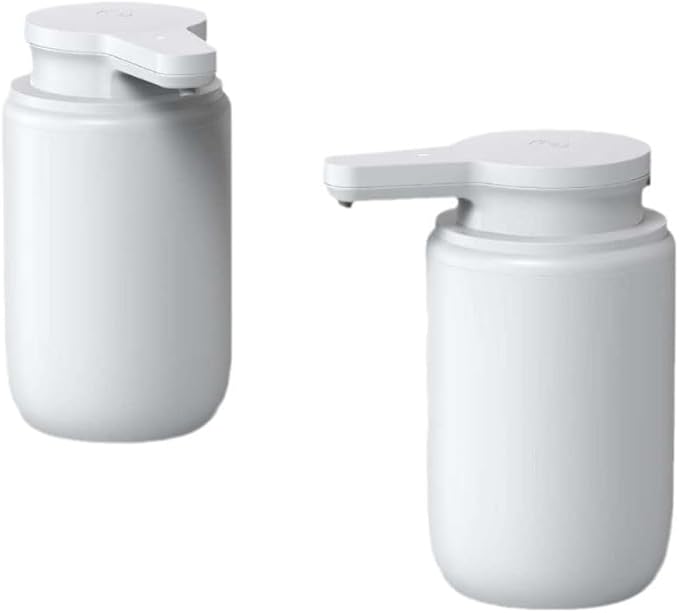 Automatic Soap Dispenser Foaming Touchless 10.14oz/300ml Foam Soap Dispenser Automatic Foam Hand Soap Dispenser with Infrared Sensor for Bathroom Kitchen Sink Hotel Restaurant (White)