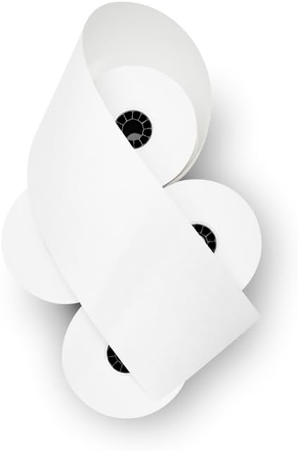 Star SP700 Kitchen Printer Paper (50 Rolls) 3" x 165' 1 Ply Bond (Non -Thermal) Receipt Paper POS Cash Register Paper for TMU200 SRP275 from ShopSmartOnline