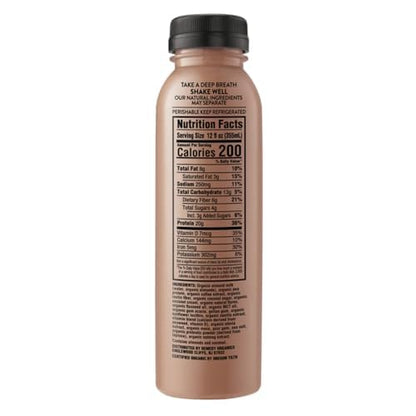 Remedy Organics Cold Brew Latte Power 12-Pack | Plant Based MCT Oil Protein Shakes, Ready to Drink | USDA Organic, Vegan, Gluten Free, Dairy Free, Soy Free | 12 Cold Brew Latte Bottles