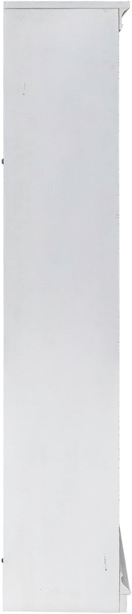 Liberty Furniture Magnolia Manor 60 Inch Bookcase for Living Room Office Storage - Antique White & Weathered Bark