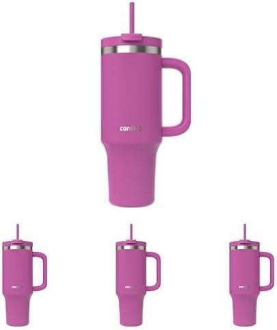 Contigo Streeterville Tumbler 40oz Stainless Steel | Vacuum Insulated | Leak-Proof | Cold for 29 Hours | Galactic | Pack of 4