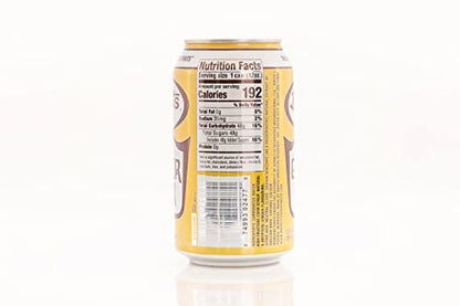 Barritt's Ginger Beer Original Ginger Beer, Non-Alcoholic Soda Cocktail Mixer, 12 fl oz Cans, 24 Pack