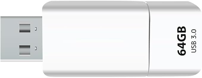 GIGASTONE 64GB Flash Drive, Z60NB USB 3.2 Gen 1, Ultra Fast, Retractable Capless Slider Design, Data Storage, Backup for PC/Mac/TV/Car Audio, USB 2.0/3.0/3.1 Compatible (Random Color)