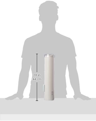 San Jamar Medium Pull-Type Cup Dispenser 4-10 Oz. Cups with Flip Cap for Restaurants, Dining Halls, and Fast Food Plastic, 16 Inches, White