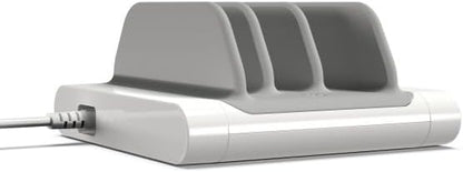 Scosche BLMD BaseLynx Vert Modular Charging Station for PD 3.0, USB-C and USB-A Devices, White