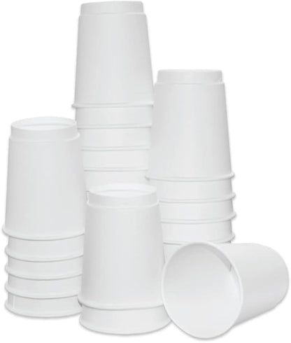 Insulated Paper Cups for Coffee & Tea Made in USA | Recyclable Double Wall Disposable To-Go Cups for Hot Beverages | Sturdy, Food Safe, and Eco-Friendly Hot Cups (8 oz, 500 Count)