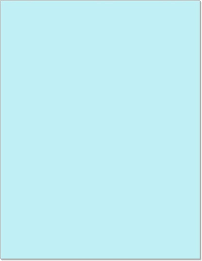 NextDayLabels - Pack of 500 Sheets 8-1/2" x 11" Letter Size CFB NCR (Carbon-Less) Paper, for Laser or Ink Jet Printer (Blue CFB)