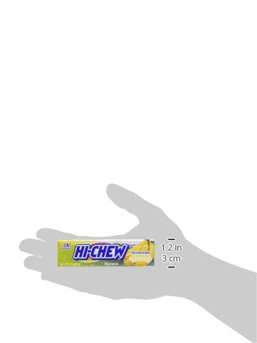 Hi-Chew Sensationally Chewy Japanese Fruit Candy, Banana, 1.76 Ounce (Pack of 10)