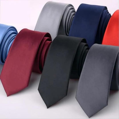 Dibi Solid Color Ties for Men, Formal Mens Ties, Neck Tie, Classic Tie for Boys Women Teens, Wedding Business Costume Necktie