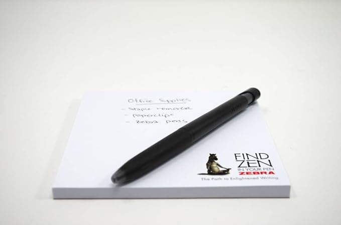 Zebra Pen bLen Retractable Gel Pen, Black Barrel, Medium Point, 0.7mm, Black Ink, (41410) - (Case of 6 packs, 72 Count Total)