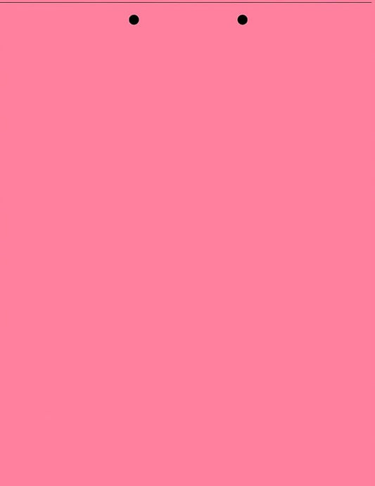 Limited Papers(TM) Writing Copy and Printing Paper, 8.5" x 11", 2 Hole Top-Punched, 20 Pound Text, 500 Sheets Per Ream. (5000, Cherry)