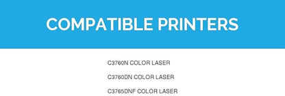 LD Products Compatible Toner Cartridge Replacements for Dell Color Laser C3760 C3765 Extra High Yield (4 331-8429 Black, 2 331-8432 Cyan, 2 331-8431 Magenta, 2 331-8430 Yellow, 10-Pack)