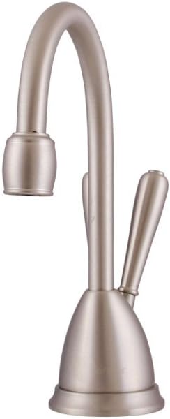 InSinkErator View Instant Hot & Cold Water Dispenser - Faucet & Tank, Satin Nickel, HC-View-SN 10.00 x 11.50 x 0.00 inches