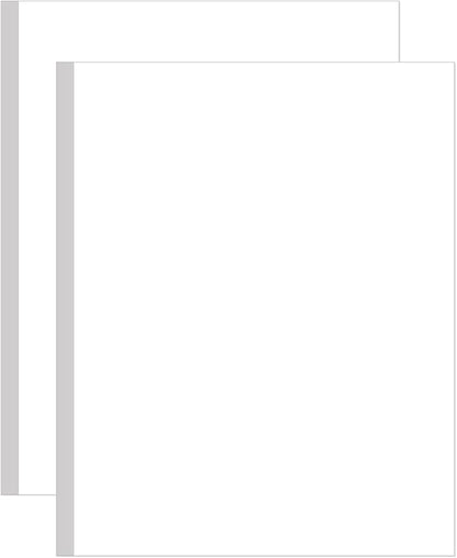 (2-Pack) 8.5" x 11" White Cardstock Paper, 80lb Thick Cover Stock Paper, 100 Sheets Heavyweight Legal Cardstock Printer Paper for Business Cards, Arts and Crafts, Office Printing, Posters