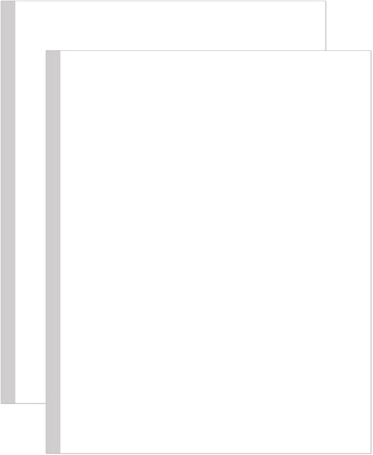 (2-Pack) 8.5" x 11" White Cardstock Paper, 80lb Thick Cover Stock Paper, 100 Sheets Heavyweight Legal Cardstock Printer Paper for Business Cards, Arts and Crafts, Office Printing, Posters