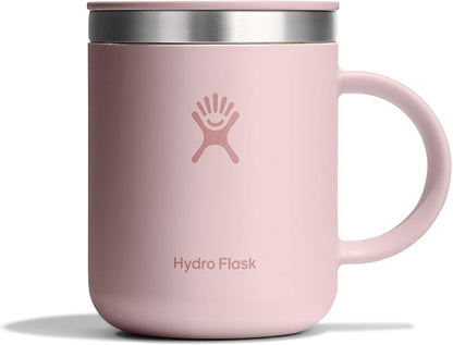 Hydro Flask Coffee Mug – Insulated Stainless Steel, Non Spill, Leak Resistant Travel Mug 12 Oz Trillium Pink