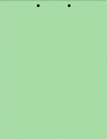 Limited Papers(TM) Writing Copy and Printing Paper, 8.5" x 11", 2 Hole Top-Punched, 20 Pound Text, 500 Sheets Per Ream. (2500, Green)
