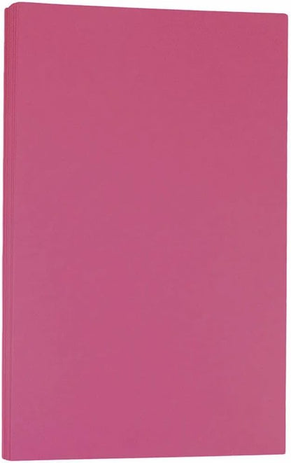 LUXPaper 8.5" x 14" Paper | Legal Size | Magenta Pink | 80lb. Text | 50 Qty