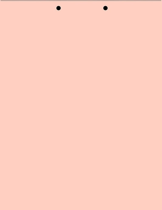 Limited Papers(TM) Writing Copy and Printing Paper, 8.5" x 11", 2 Hole Top-Punched, 20 Pound Text, 500 Sheets Per Ream. (5000, Peach)
