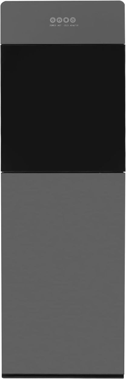 Water Coolers Standing Water Dispenser Cold Hot Dispenser, Modern Standing Water Dispenser Bottom Loading for Homes, Gyms, Office (Bottom Load Silver)