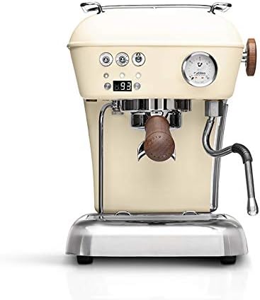 Ascaso Dream PID, Programmable Home Espresso Machine w/Volumetric Controls, 120V (Sweet Cream)
