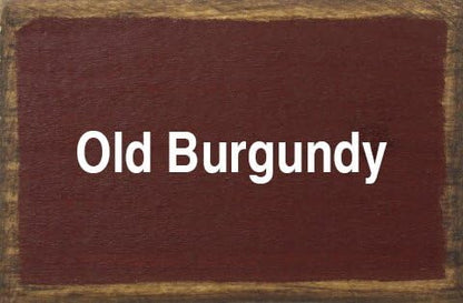 Sawdust City Solid Wood Hall Bookcase (Old Burgundy)