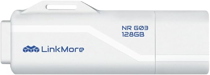 LinkMore NR G03 128GB USB 3.2 Gen2 Flash Drive, Read Speed up to 100MB/s